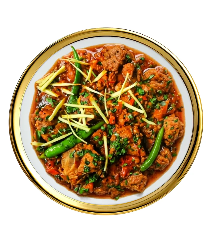 Lamb Karahi Half KG With Bread and Salad Lamb Karahi Half KG With Bread and Salad