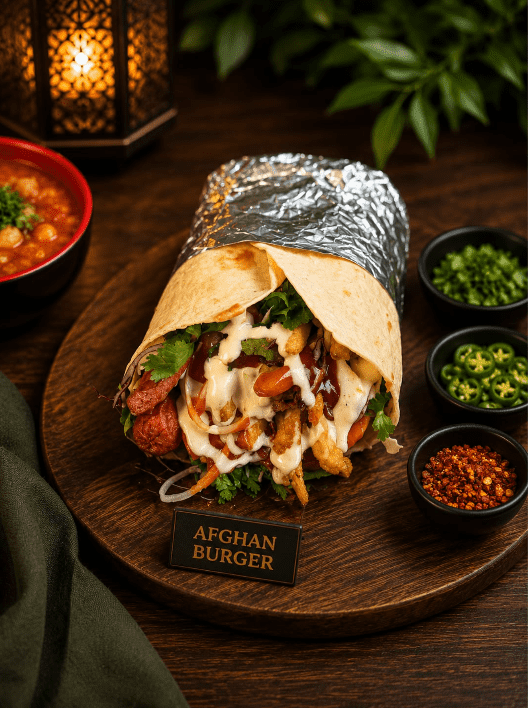 afghan burger